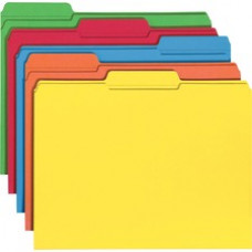Smead Colored Folders with Reinforced Tab - Letter - 8 1/2