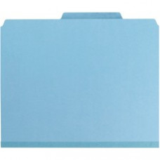 Smead Colored Pressboard Classification Folders with SafeSHIELD® Coated Fastener Technology - Letter - 8 1/2