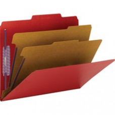 Smead Colored Pressboard Classification Folders with SafeSHIELD® Coated Fastener Technology - Letter - 8 1/2