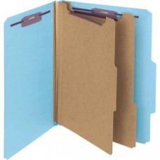 Smead PressGuard® Classification Folders with SafeSHIELD® Coated Fastener Technology - Letter - 8 1/2