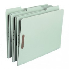 Smead 100% Recycled Pressboard Fastener Folders - Letter - 8 1/2