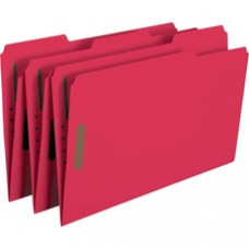 Smead Colored Fastener Folders with Reinforced Tabs - Legal - 8 1/2