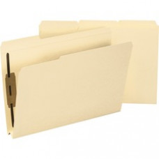 Smead Manila Expansion Fastener Folders with Reinforced Tab - Legal - 8 1/2