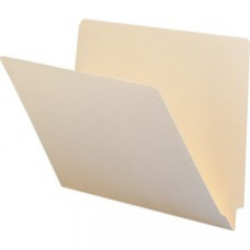 Smead End Tab Manila Folders - Letter - 8 1/2" x 11" Sheet Size - 3/4" Expansion - 11 pt. Folder Thickness - Manila - Recycled - 100 / Box