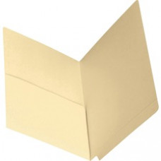 Smead End Tab Manila Pocket Folders with Reinforced Tab - Letter - 8 1/2