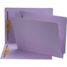 Smead End Tab Colored Fastener Folders with Shelf-Master® Reinforced Tab - Letter - 8 1/2