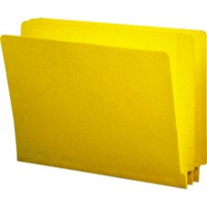 Smead End Tab Colored Folders with Shelf-Master® Reinforced Tab - Letter - 8 1/2