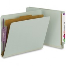 Smead End Tab Classification Folders with SafeSHIELD® Coated Fastener Technology - Letter - 8 1/2