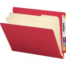 Smead End Tab Colored Classification Folders - Letter - 8 1/2
