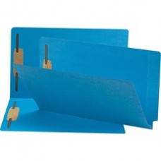 Smead End Tab Colored Fastener Folders with Shelf-Master® Reinforced Tab - 3/4