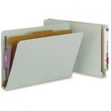 Smead End Tab Classification Folders with SafeSHIELD® Coated Fastener Technology - Legal - 8 1/2