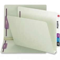 Smead End Tab Pressboard Fastener Folders with SafeSHIELD® Coated Fastener Technology - Letter - 8 1/2