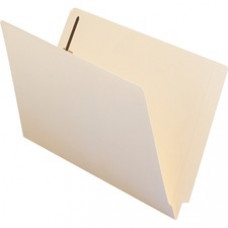 Smead End Tab Fastener Folders with Shelf-Master® Reinforced Tab - Legal - 8 1/2