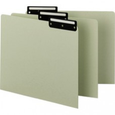 Smead Pressboard Guides, Blank Tab - 1 - Tab(s)Blank - 3 Tab(s)/Set - 8.50