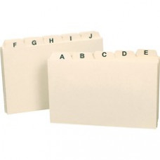 Smead Card Guides, Alphabetic Sets - 25 x Divider - 5