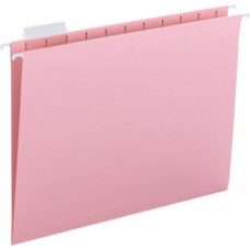Smead Colored Hanging Folders with Tabs - Letter - 8 1/2