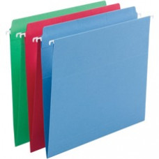 Smead FasTab Straight Tab Cut Letter Recycled Hanging Folder - 8 1/2