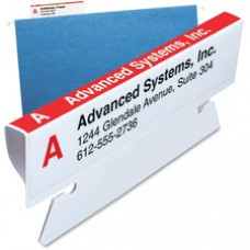 Smead Viewables® Labeling System for Hanging Folders (Refill Pack 160) - 8.50" Width x 11" Length - 16 / Sheet - Laser, Inkjet - White - 160 / Pack