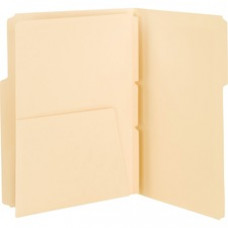 Smead Self-Adhesive Folder Divider with Pockets - For Letter 8.50