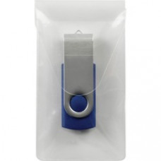 Smead Self-Adhesive Poly USB Flash Drive Pocket - Polypropylene - Clear
