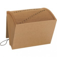 Smead Kraft Expanding Files with Flap and Elastic Cord - 12