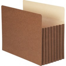 Smead TUFF Expanding Redrope File Pockets - Letter - 8 1/2" x 11" Sheet Size - 1600 Sheet Capacity - 7" Expansion - Recycled - 5 / Box