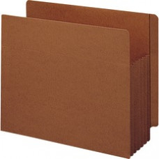 Smead Extra Wide End Tab TUFF® Pocket File Pockets with Reinforced Tab - Letter - 8 1/2