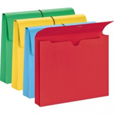 Smead Redrope and Colored Expanding Wallets with Elastic Cord - 9 1/2