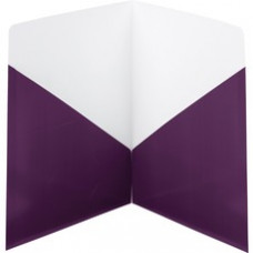 Smead Classic Pocket Folder - 2 Pocket(s) - Purple - 25 / Box