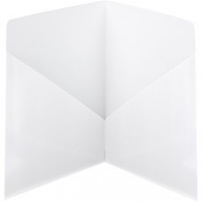 Smead Classic Pocket Folder - 2 Pocket(s) - White - 25 / Box