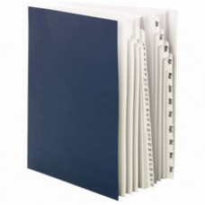 Smead Desk File/Sorters - 43 - Tab(s)Printed 1-31 - Jan-Dec - Letter - 8.50" Width x 11" Length - Blue - 1 Each