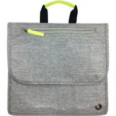 So-Mine Carrying Case Travel Essential - Ash Gray, Lime - 18