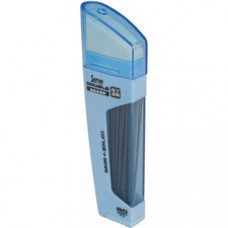 So-Mine Serve Double Erase Leads & Eraser - Blue - 1 Each - Double-sided, Smudge-free, Dust-free, Streak-free