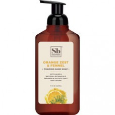 Soapbox Foaming Hand Soap - Orange Scent - 11 fl oz (325.3 mL) - Pump Dispenser - Hand, Skin - Brown - Anti-septic, Sulfate-free, Paraben-free - 1 Each