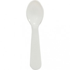 Solo Taster Spoons Food Specialty - 3000/Carton - Spoon - Plastic, Polystyrene - White