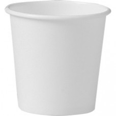 Solo Hot/Cold Paper Cups - 20 / Bag - 4 fl oz - 20 / Carton - White - Paper, Poly - Cold Drink, Hot Drink, Convenience Store, Concession Stand