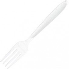 Solo Fork - 1000/Carton - Fork - Food - Disposable - Polystyrene - White