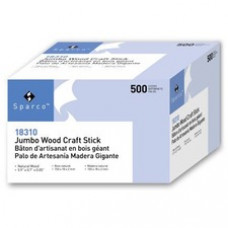Sparco Jumbo Craft Sticks - Multipurpose - 0.05