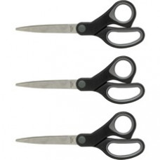 Sparco Straight Scissors w/Rubber Grip Handle - 7
