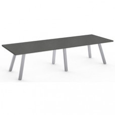 Special-T AIM XL Conference Table - Steel Mesh Top - Dual Pitched Base - 10 ft Table Top Length x 42