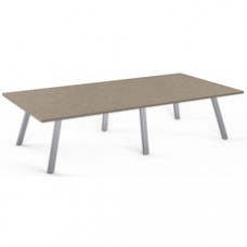 Special-T AIM XL Conference Table - Evening Tigris Top - Dual Pitched Base - 108