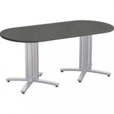 Special-T Structure 4X Conference Table - Steel Mesh Racetrack Top - Powder Coated Base - 72