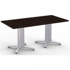 Special-T Structure 4X Conference Table - Ebony Recon Rectangle Top - 72