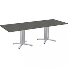 Special-T Structure 4X Conference Table - Steel Mesh Rectangle Top - 10 ft Table Top Length x 48