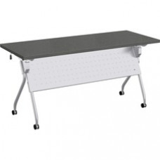 Special-T Transform-2 Flip & Nest Table - Steel Mesh Rectangle Top - Silver Cross Beam Base x 60