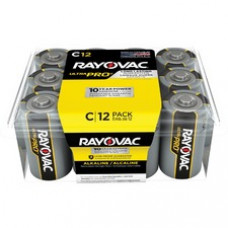 Rayovac Ultra Pro Alkaline C Batteries - For Multipurpose - C - Alkaline - 96 / Carton