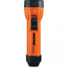 Rayovac Industrial Safety Flashlight - D - Polypropylene - Orange, Black