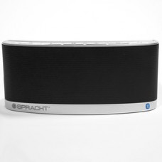 Spracht Blunote2.0 Portable Bluetooth Speaker System - 10 W RMS - Black - Battery Rechargeable - USB