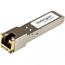 StarTech.com Extreme Networks 10301-T Compatible SFP+ Module - 10GBASE-T - 10GE SFP+ SFP+ to RJ45 Cat6/Cat5e Transceiver - 30m - Extreme Networks 10301-T Compatible SFP+ - 10GBASE-T 10Gbps - 10GbE Module - 10GE Gigabit Ethernet SFP+ Copper Transceiver - 3
