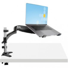 StarTech.com Desk Mount Laptop Arm, Full Motion Articulating Arm/Stand for Laptop or 34 inch Monitor, VESA Mount Laptop Tray, Adjustable - Desk mount laptop arm/stand with tray - Or 34 inch monitor VESA mount (16:9/21:9) max 17.7lb - Articulating/full mot